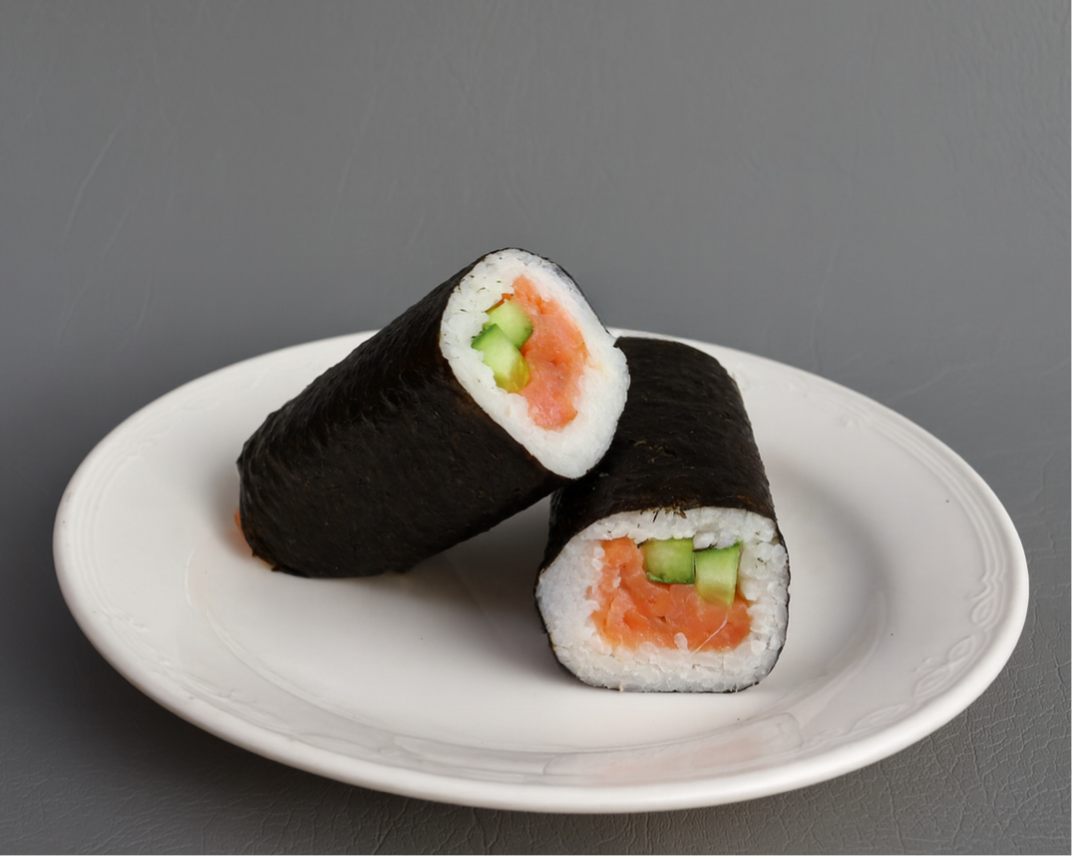 Smoked Salmon and Cucumber Sushi 2 Pack