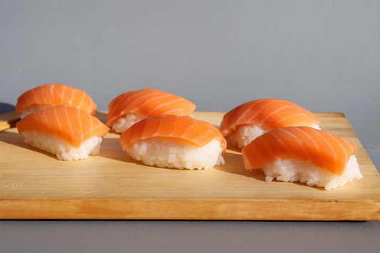 Raw Salmon Nigiri